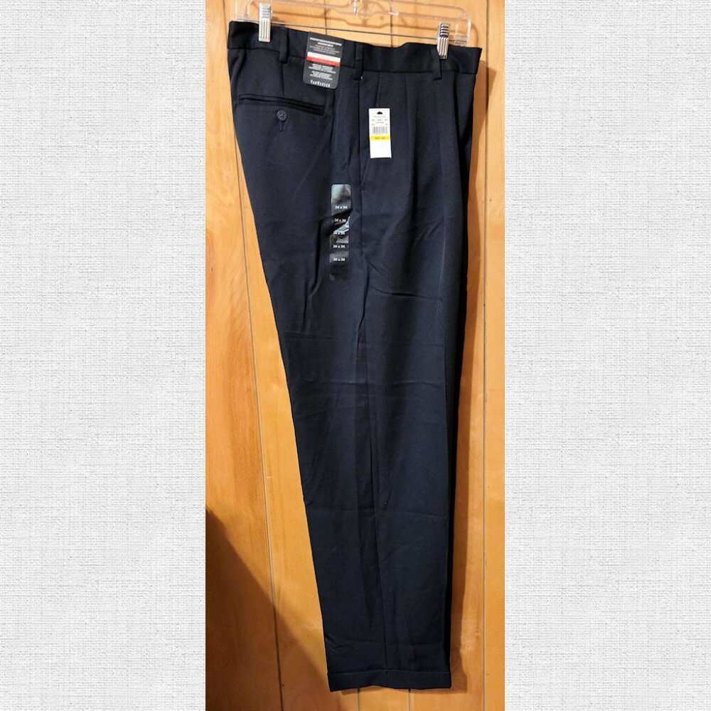 Van Heusen Microfiber Comfort Stretch Men's Trouser Size 34x34